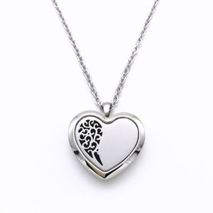 Heart Shaped Aromatherapy Essential Oil Pendant